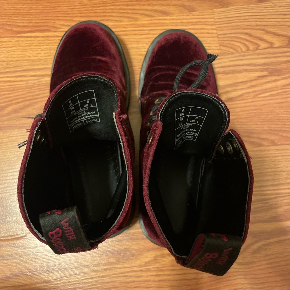 Velvet Pascal 1460 Dr. Martens Boots - Picture 10 of 13